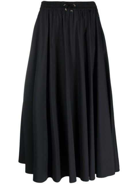 drawstring maxi skirt by HERNO