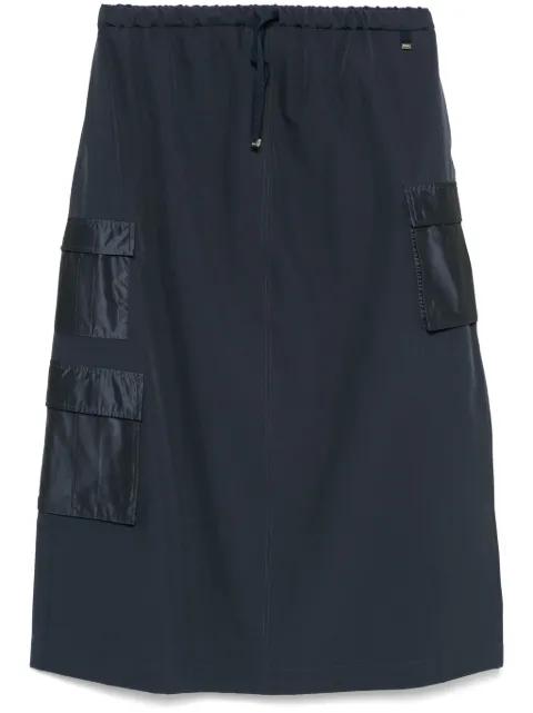 drawstring midi skirt by HERNO