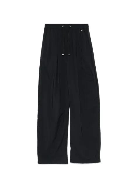 drawstring pleated palazzo pants by HERNO