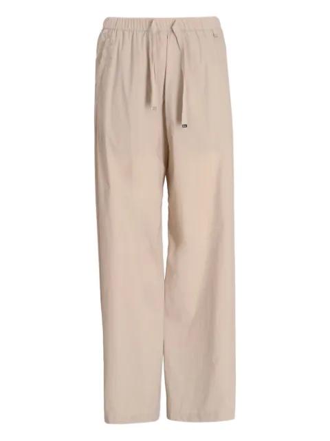 drawstring straight-leg trousers by HERNO