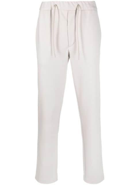 drawstring straight-leg trousers by HERNO