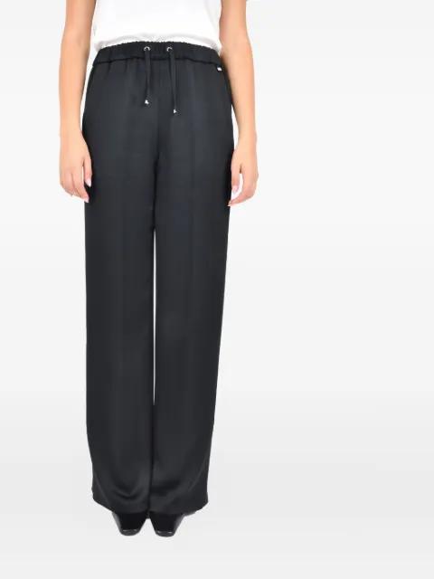 drawstring straight-leg trousers by HERNO