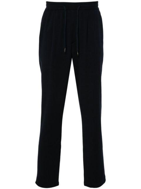 drawstring virgin wool trousers by HERNO