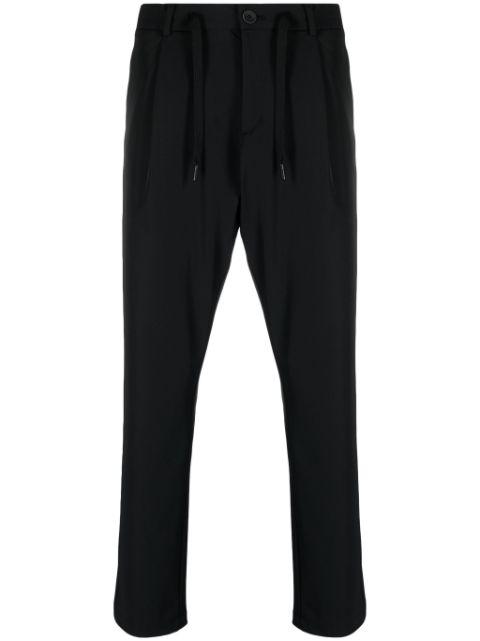 drawstring-waist slim-cut trousers by HERNO