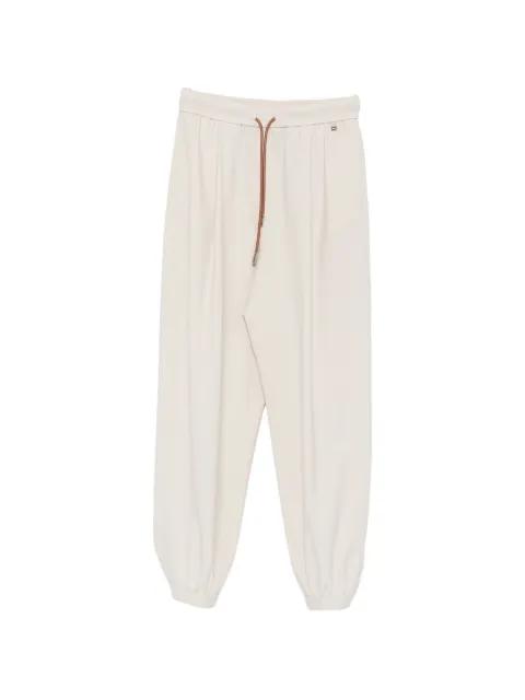 drawstring-waistband elasticated-cuffs trousers by HERNO
