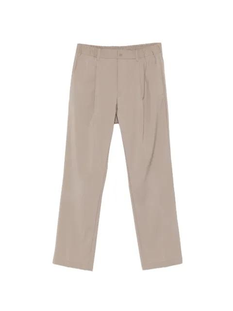 elasticated pleated trousers by HERNO