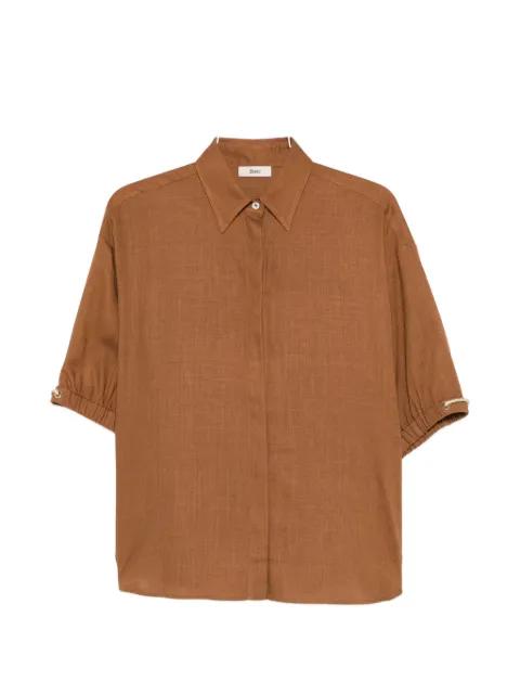 elasticated-sleeves shirt by HERNO