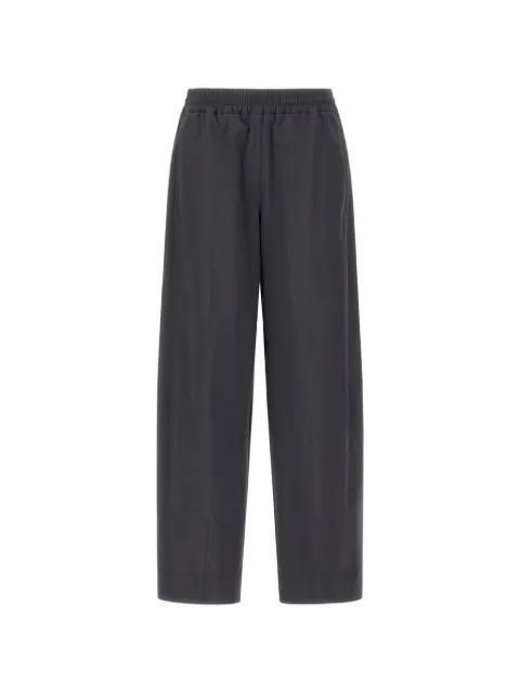 elasticated-waist cropped trousers by HERNO