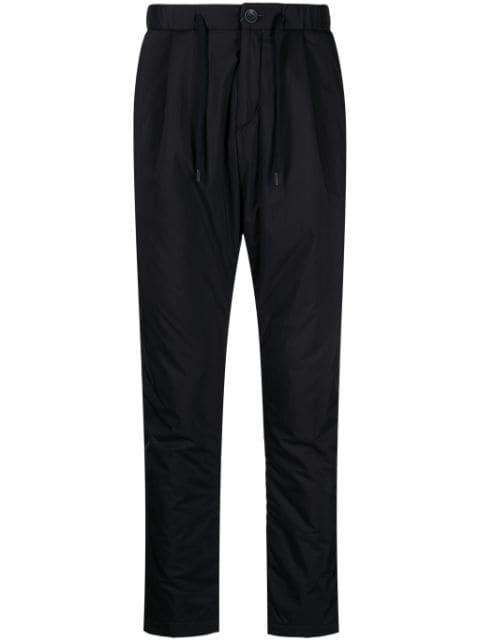 elasticated-waist tapered trousers by HERNO