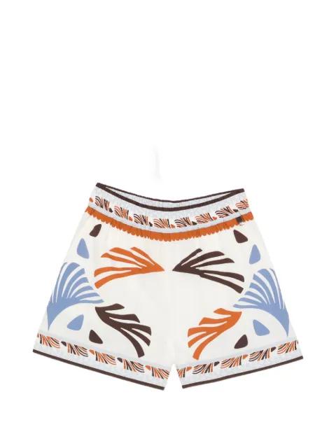 elasticated-waistband shorts by HERNO