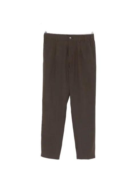 elasticated-waistband tailored trousers by HERNO