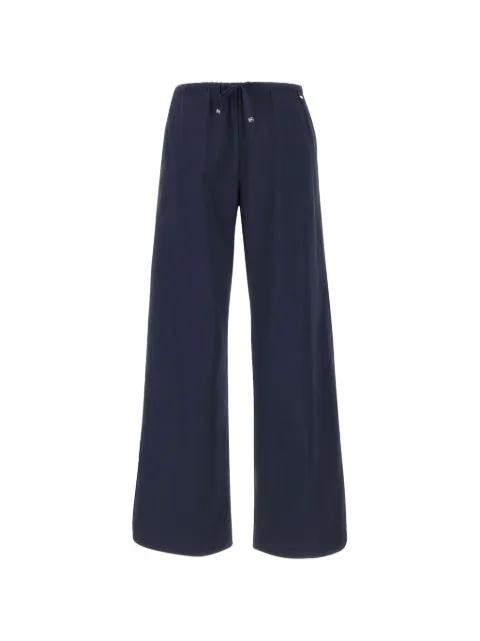 elasticated wide-leg trousers by HERNO