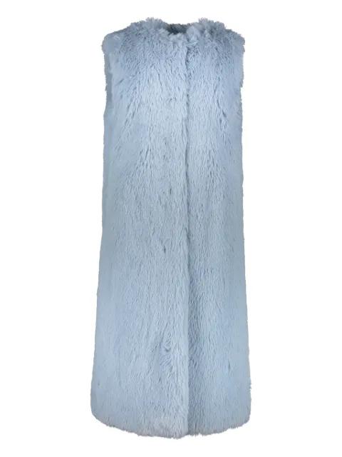 faux-fur gilet by HERNO