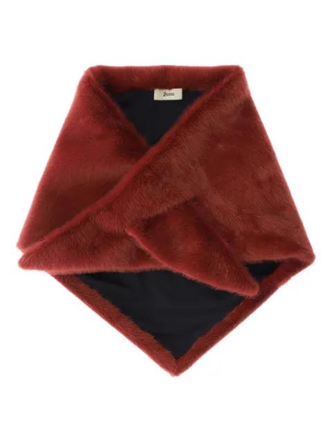faux-fur scarf by HERNO