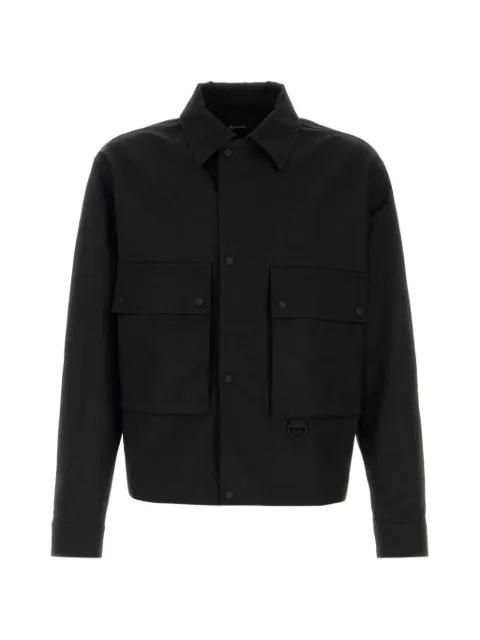 flap-pockets jacket by HERNO