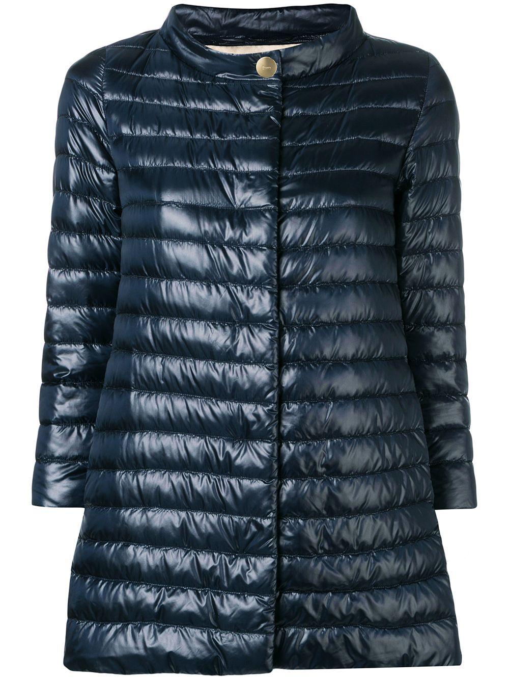 funnel neck padded jacket by HERNO