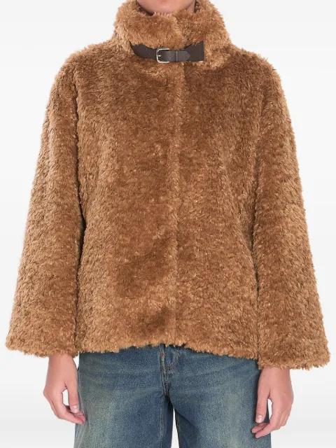 high-collar jacket by HERNO
