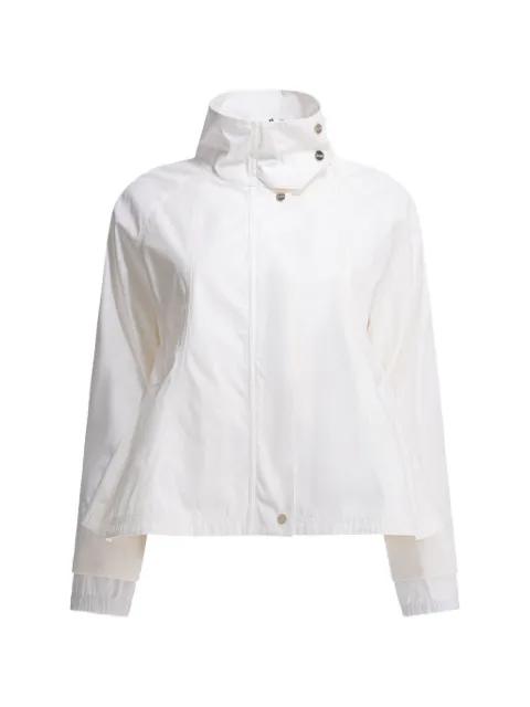 high-neck panelled cape by HERNO