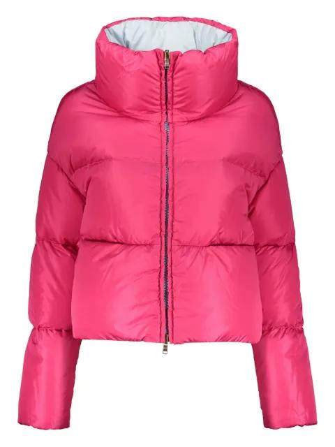 high-neck zip jacket by HERNO