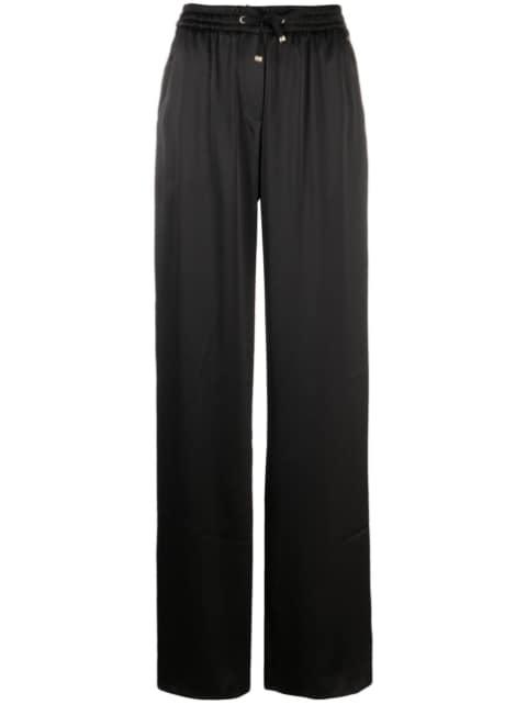 high-waist palazzo pants by HERNO