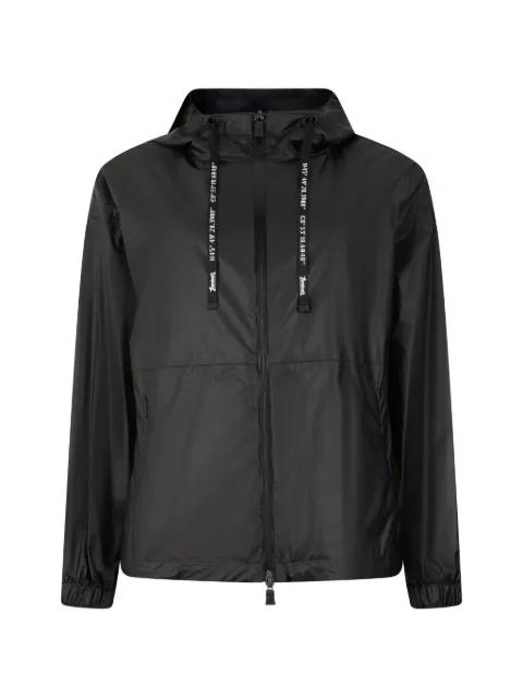 hood zip-fastening  jacket by HERNO