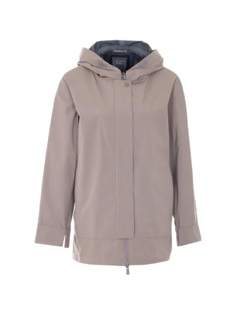 hoodied coat by HERNO