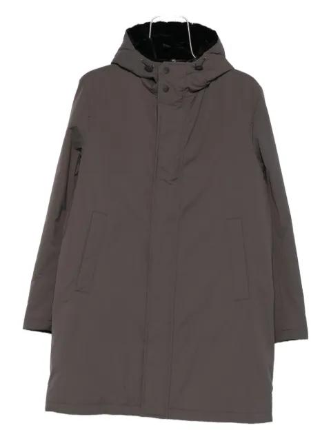 hoodied coat by HERNO
