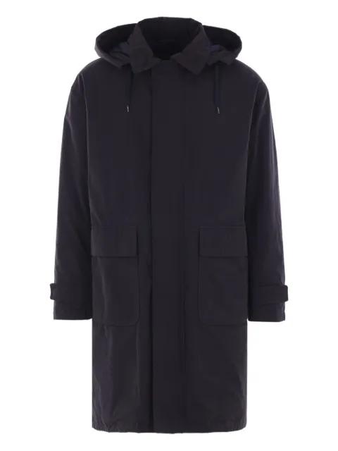 hoodied down-filled coat by HERNO