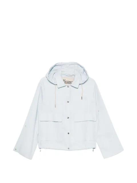 hoodied drawstring jacket by HERNO