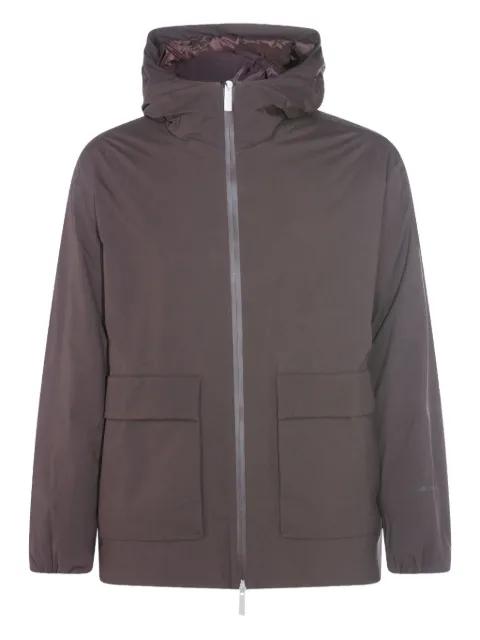 hoodied padded coat by HERNO