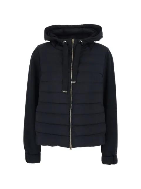 hoodied padded coat by HERNO
