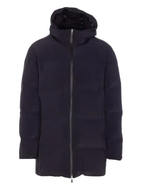 hoodied padded coat by HERNO