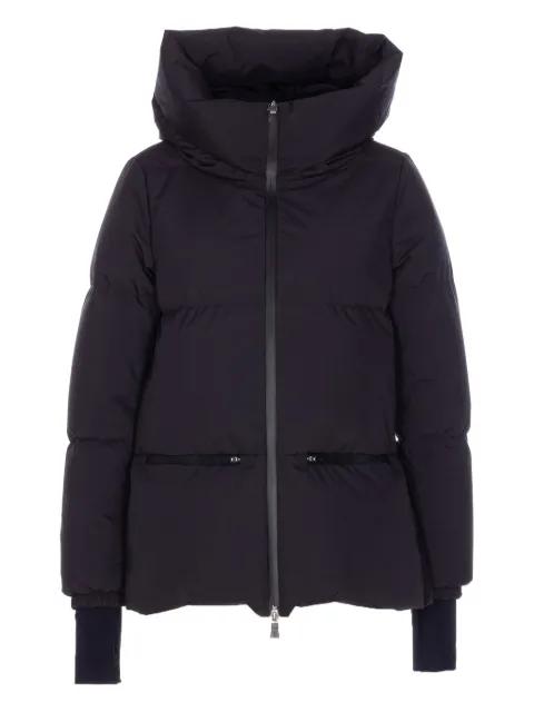 hoodied padded puffer jacket by HERNO