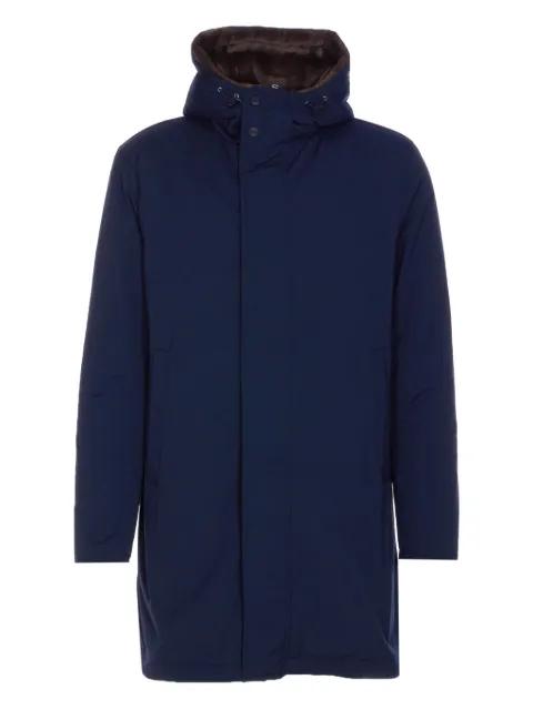 hoodied parka by HERNO