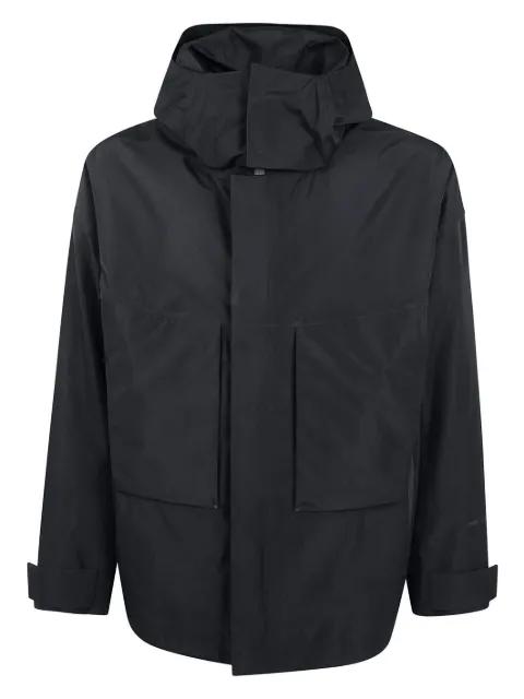 hoodied parka coat by HERNO
