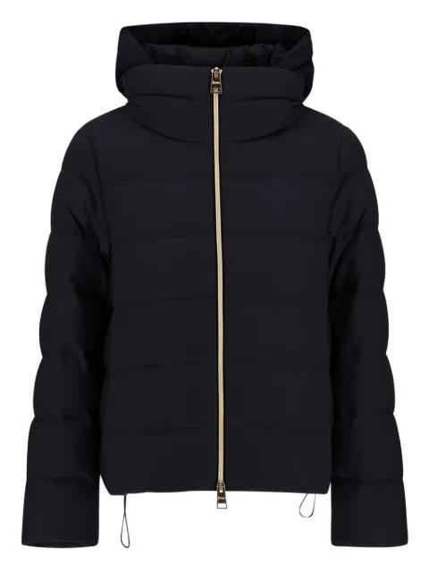 hoodied puffer jacket by HERNO