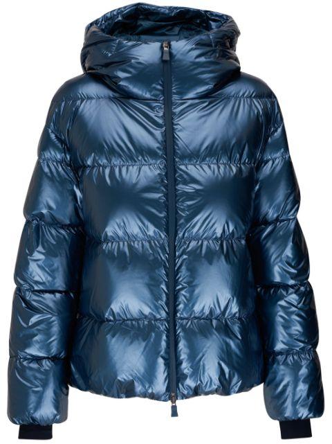 hoodied puffer jacket by HERNO