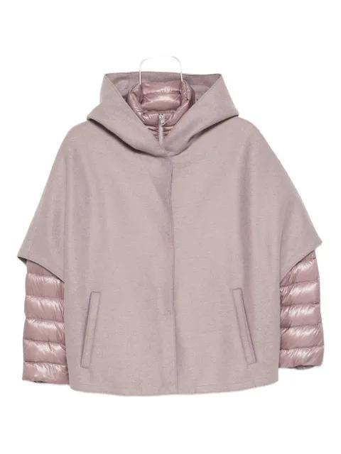 hoodied puffer jacket by HERNO