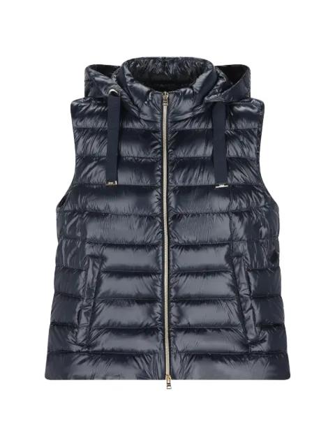 hoodied quilted jacket by HERNO