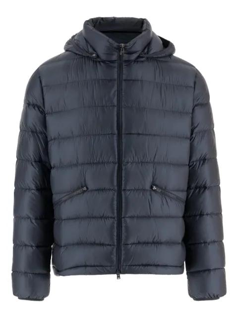 hoodied quilted jacket by HERNO