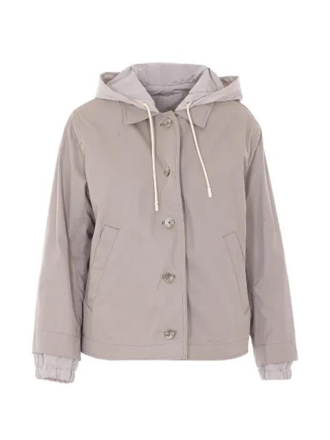 hoodied reversible jacket by HERNO