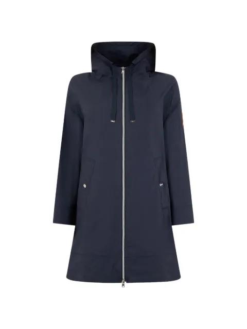 hoodied zip-fastening jacket by HERNO