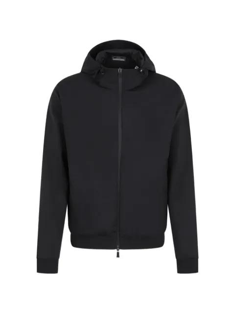 hoodied zip jacket by HERNO
