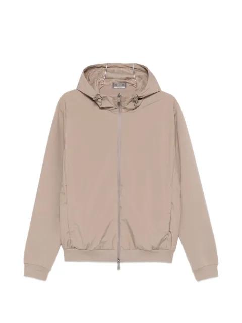hoodied zip jacket by HERNO