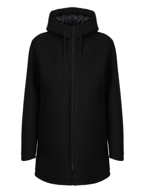 hoodied zip-up jacket by HERNO