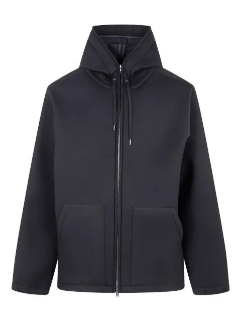hoodied zip-up jacket by HERNO