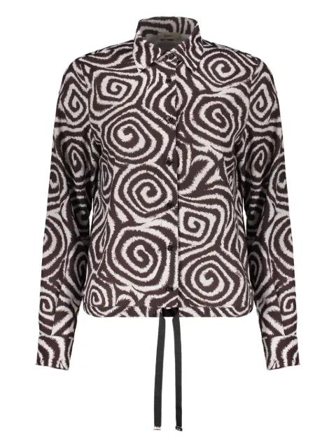 jacquard button shirt by HERNO