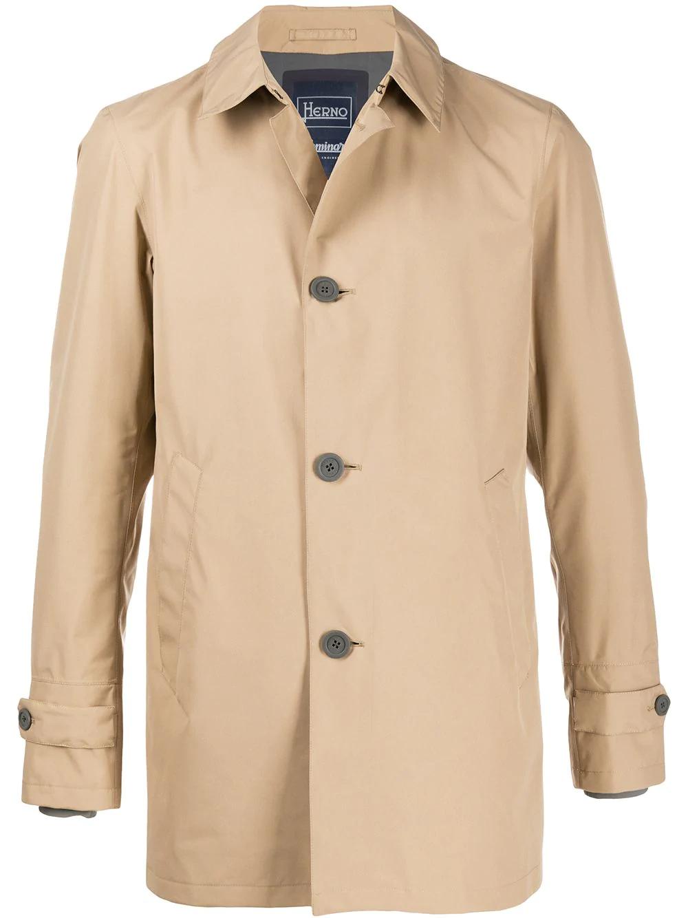 laminar trench coat by HERNO