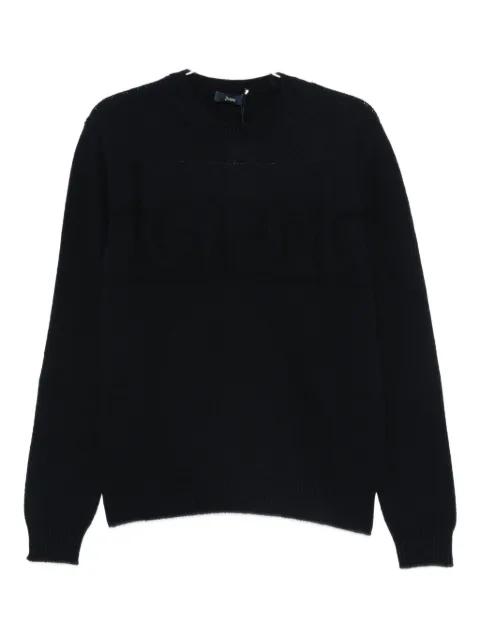 logo-embossed sweater by HERNO
