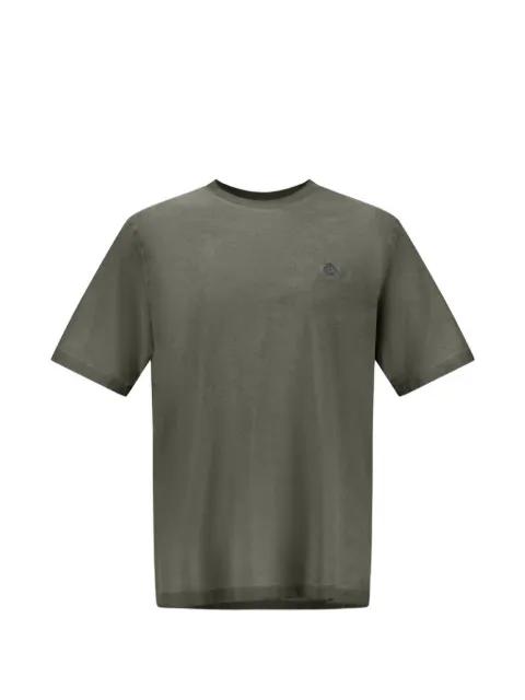 logo-embroidered T-shirt by HERNO